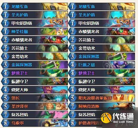 《炉石传说》翡翠梦境圣骑士预构筑卡组推荐-炉石翡翠玛法里奥皮肤