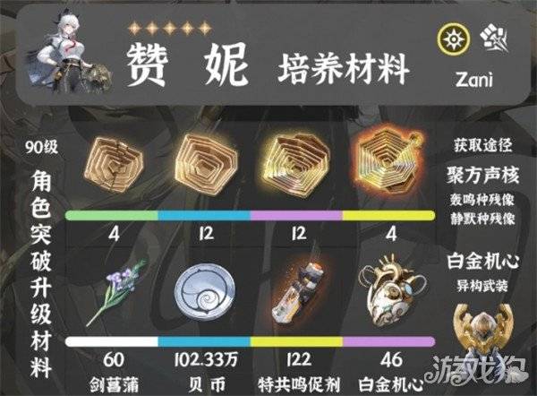 鸣潮赞妮突破材料怎么收集 赞妮突破材料获取方法（2）