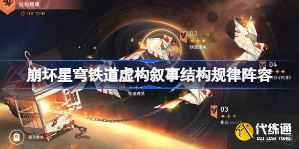 崩坏星穹铁道虚构叙事结构规律阵容推荐 虚构叙事结构规律阵容怎么搭配