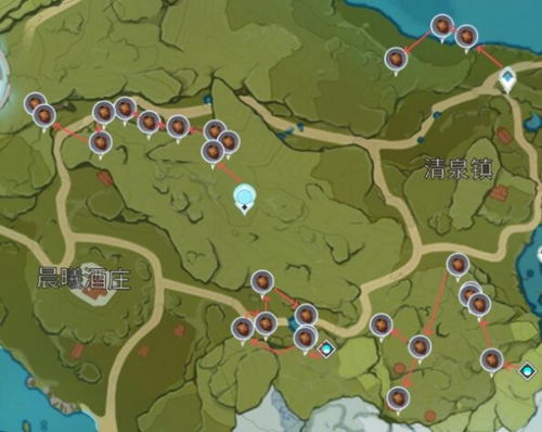 原神松木在哪采集 原神松木采集路线分享