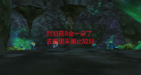 魔兽世界烈焰菇在哪里采?